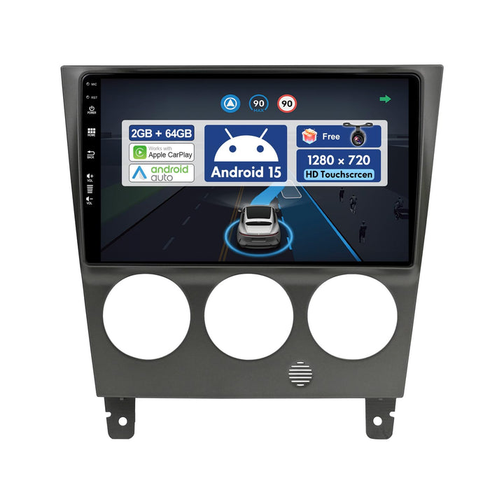[2G+64G]9 Zoll Autoradio für Subaru Impreza GD GG (2002-2007) GPS Navigation - Wireless CarPlay Andr