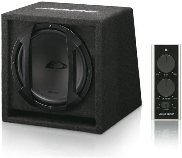 Alpine SWE-815 Auto-Soundsystem schwarz Single, Single