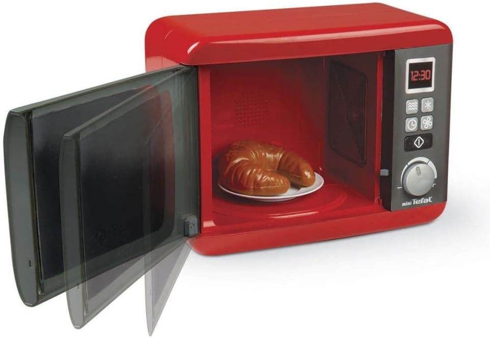 Smoby 310586 Mikrowellenspielzeug, Rot