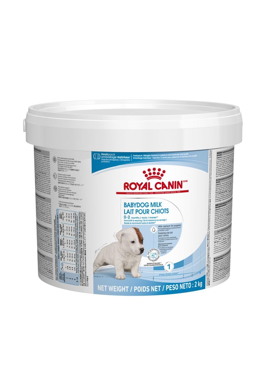 Royal Canin Babydog Milk | 2000 g | Welpen Milch in Pulverform | Zur Unterstützung des Verdauungssys