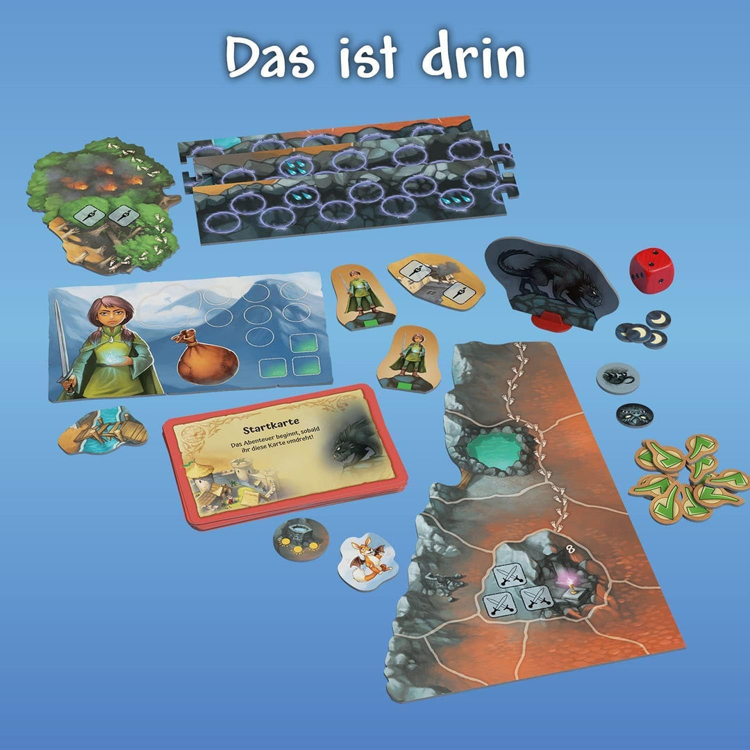 Kosmos 683085 Andor Junior Erweiterung - Die Gefahr aus dem Schatten Spiel, nur spielbar Andor Junio
