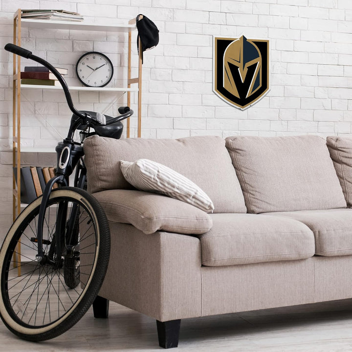 Rico Industries NHL Vegas Golden Knights Wimpel in Primärform, für Zuhause und Wohnzimmer, weicher F