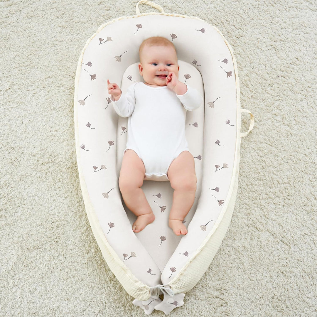 Susurration Babynestchen Kuschelnest Neugeborene Multifunktionale für Kinderbett Vielseitiges Tragba