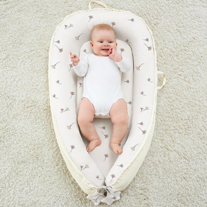 Susurration Babynestchen Kuschelnest Neugeborene Multifunktionale für Kinderbett Vielseitiges Tragba