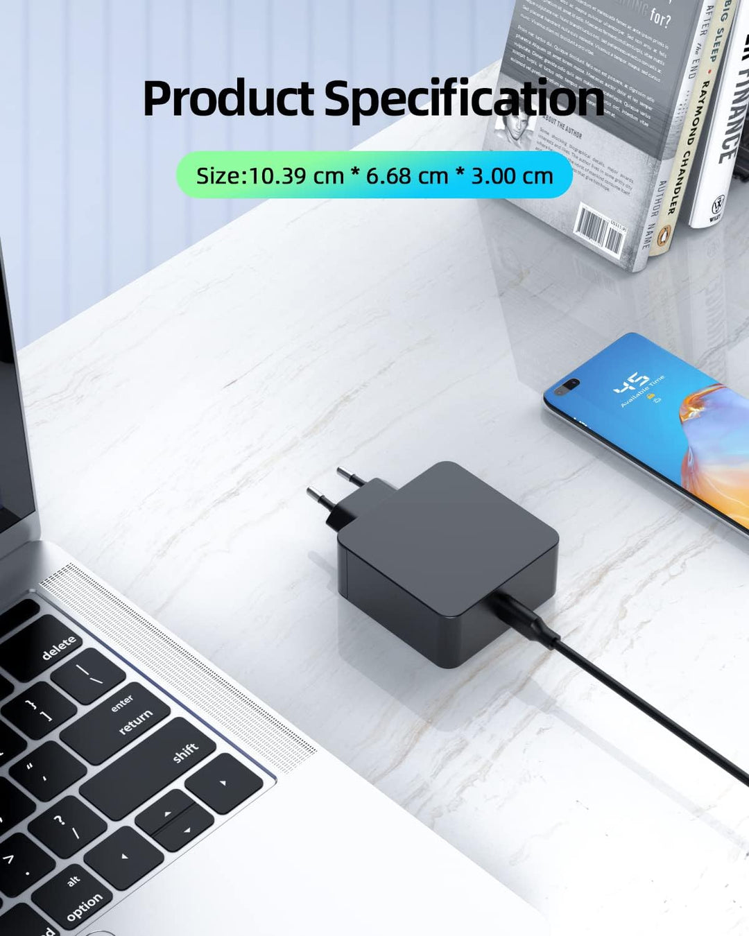 65W USB C Netzteil kompatibel mit HP Elitebook 840 860 1040 G9 / 865 845 835 G9 / 650 655 640 645 G9