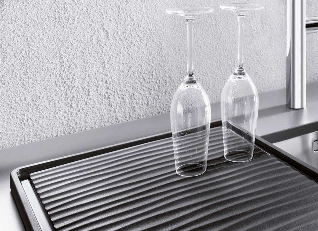BLANCO 238483 Klappmatte als Abtropf für die Küchenspüle, faltbare Matte für das Waschbecken in der