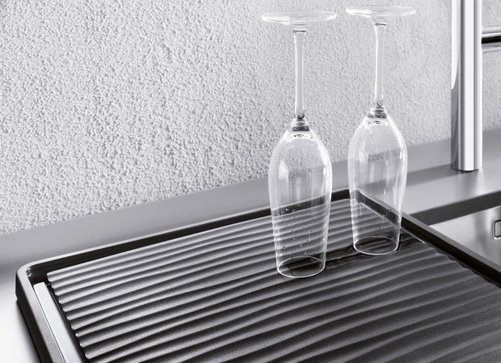 BLANCO 238483 Klappmatte als Abtropf für die Küchenspüle, faltbare Matte für das Waschbecken in der