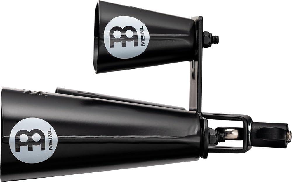 Meinl Percussion SLTRI-BK Triple Bell, schwarz
