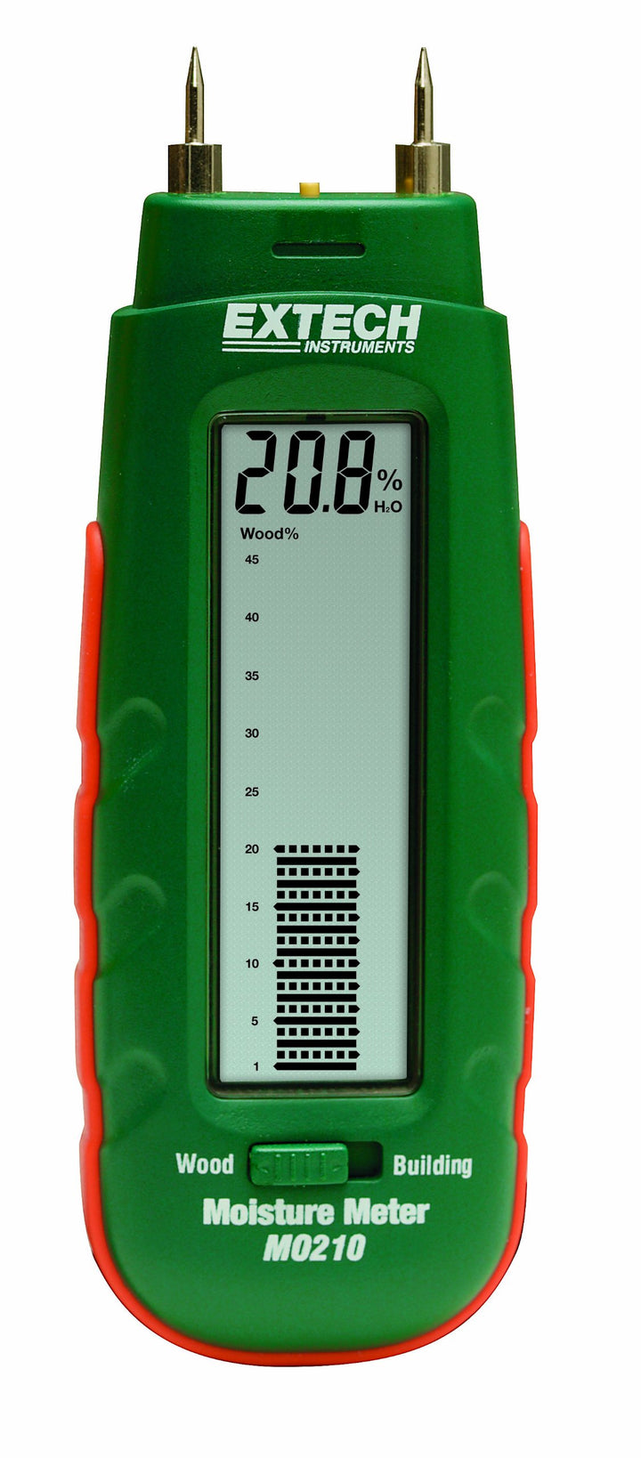 Extech MO210 EXTMO210 Taschen-Feuchtigkeitsmessgerät Holz/Gebäude Mtl.