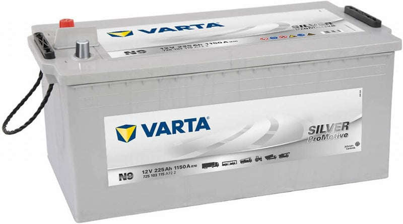 Varta Promotive Silver N9 - 12 V / 225 Ah - 1150 A / EN