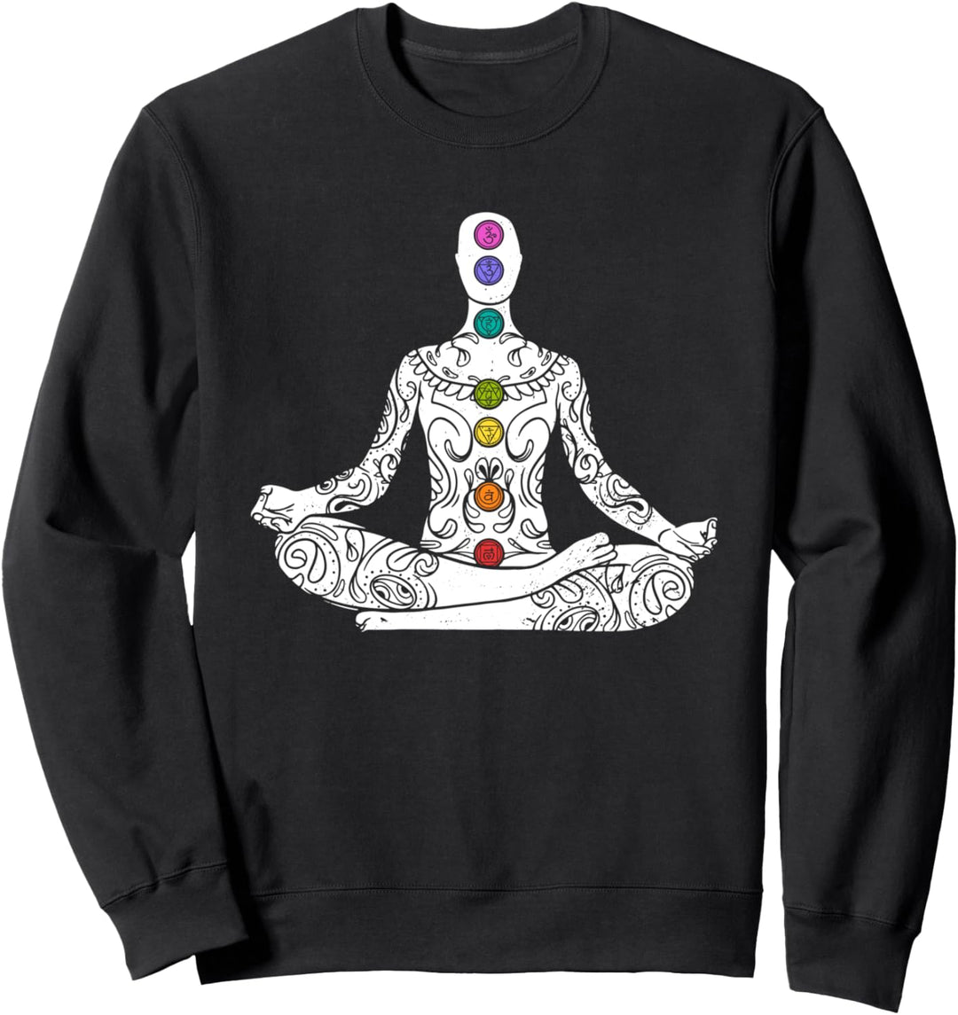 Chakra-Lotus – Chakra-Heilungseigenschaften Sweatshirt