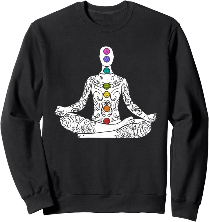 Chakra-Lotus – Chakra-Heilungseigenschaften Sweatshirt