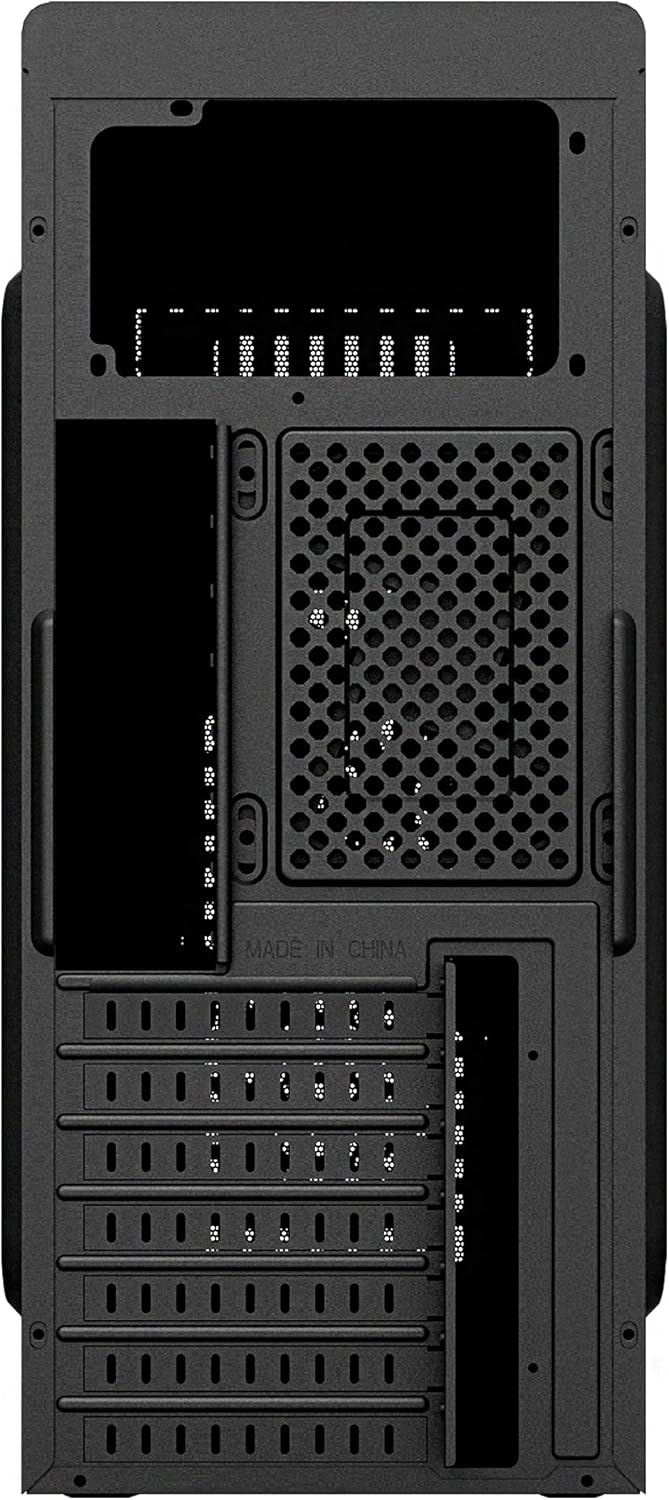Zalman T6 Midi-Tower ATX Computer Tower, Gut Gelüftet bei Gutem Airflow, PC Full Tower mit Vorinstal