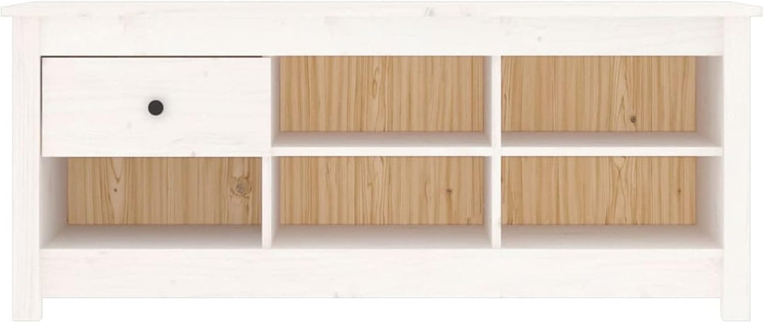 Tidyard Schuhschrank mit Schublade und 5 Fächer Schuhkommode Schuhregal Schuhablage Schuhaufbewahrun