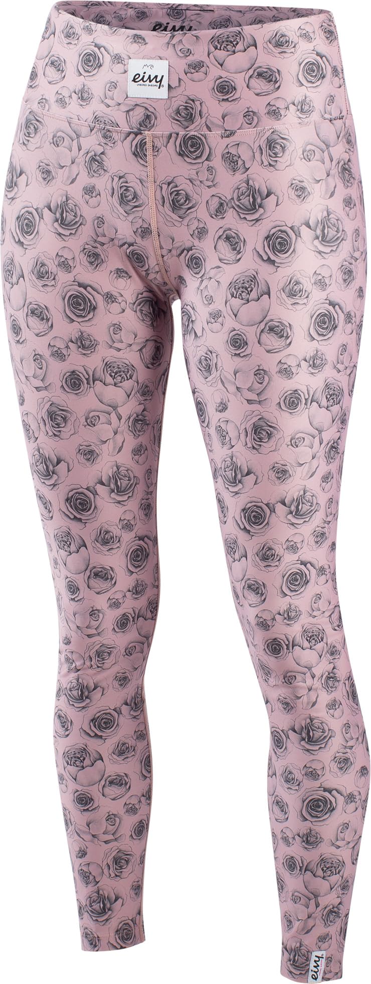 Eivy Damen Leggings Icecold Tights XXL Charcoal Woodrose, XXL Charcoal Woodrose