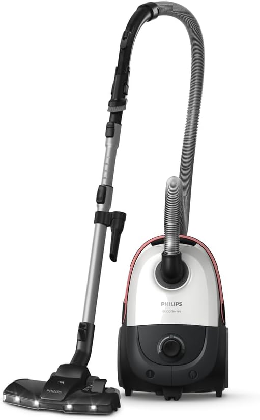 Bodenstaubsauger mit Beutel - PHILIPS XD6122/12 - 900 W - 4 L - Polarweiss