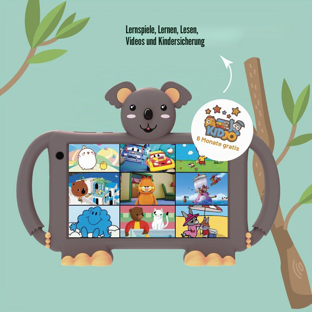 Logicom - Lern-Tablet mit Touchscreen für Kinder – Logikids 7 – 7-Zoll-Display – Kinder von 3 bis 8