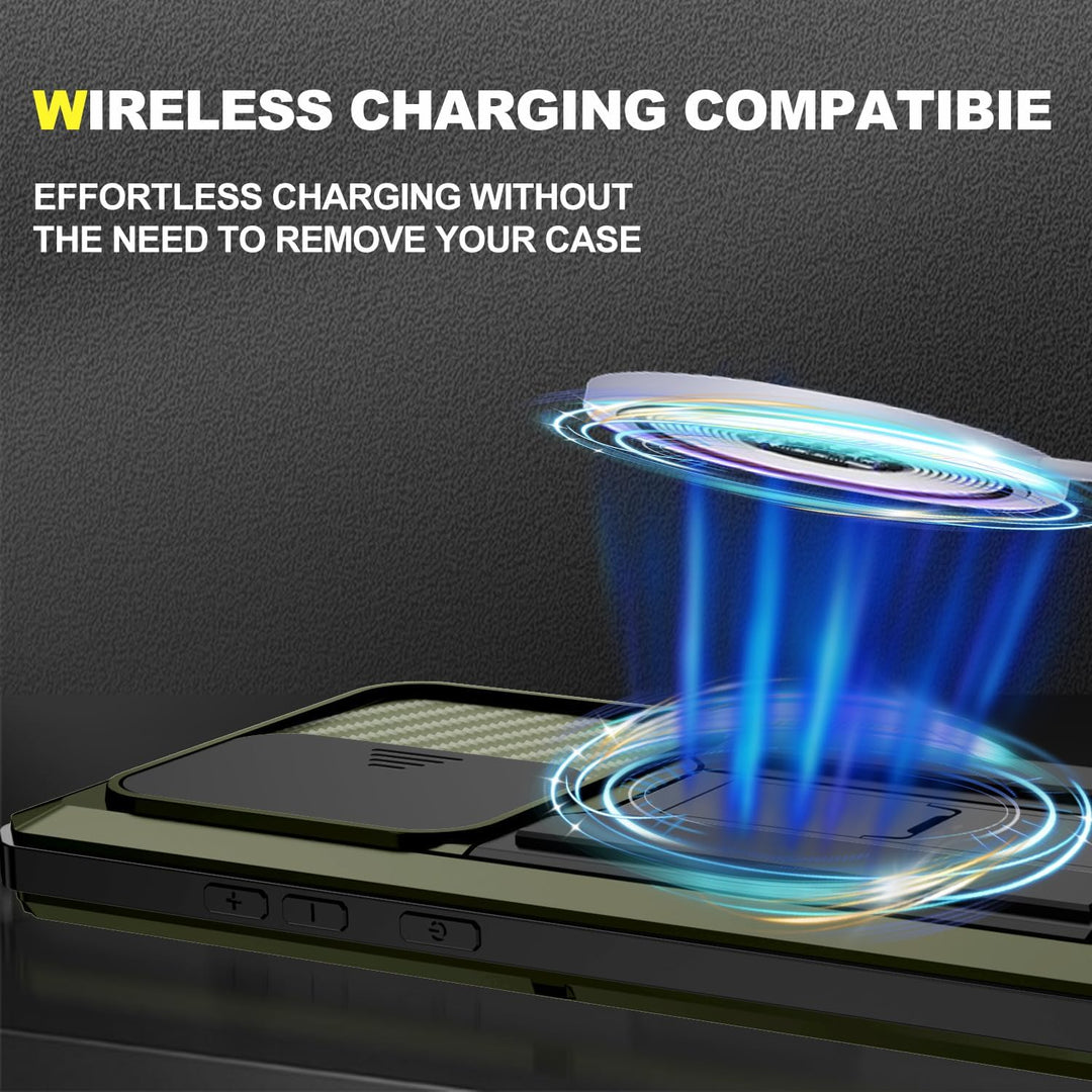 MIYIYQP Kompatibel mit Samsung Galaxy S24 Ultra 5G Handyhülle, Outdoor Powerful Hybrid Schutz stossf