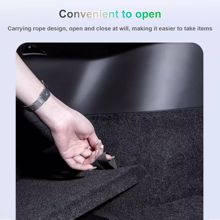 GAFAT Neu Tesla Model 3 Highland 2024 2025 Kofferraum Organizer, TPE Wasserdicht Kofferraum Aufbewah
