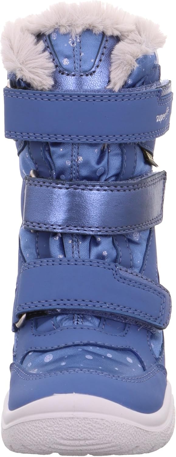 Superfit CRYSTAL Stiefel Gore-Tex 1-009091 Mädchen 25 EU Blau Hellgrau 8010, 25 EU Blau Hellgrau 801