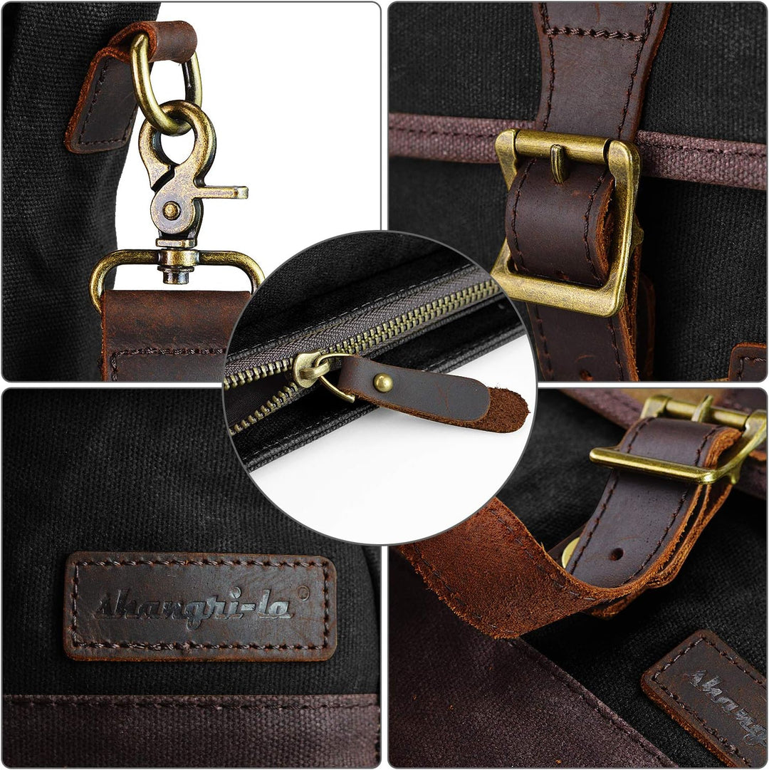 SHANGRI-LA Herrentasche Tasche Umhängetasche IPAD Schultertasche Rucksack Crossbody Sling Messenger