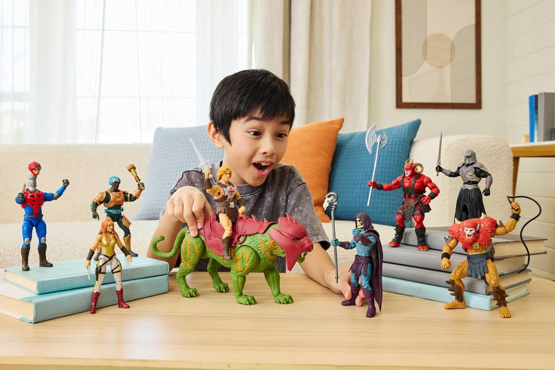 Masters of the Universe Film 2026 Battle Cat Figur mit Beissaction und fünf verschiedenen Brüllfunkt