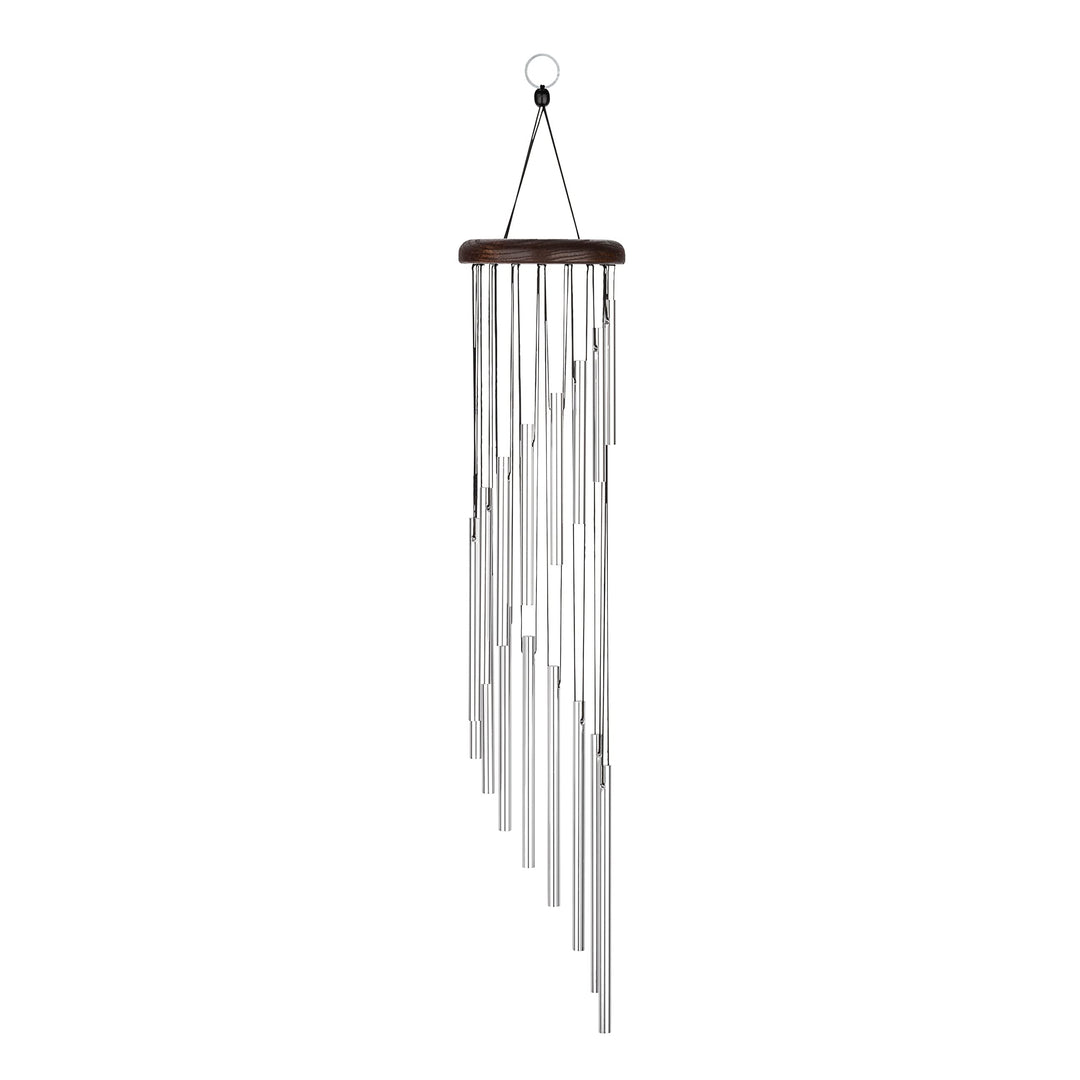 Sonic Energy Spiral Chime – Windspiel in Spiralenform mit 16 Klangstäben – für Garten u. Entspannung