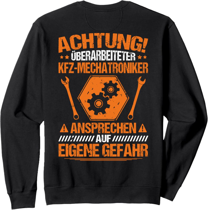 Überarbeiteter KFZ-Mechatroniker Sweatshirt