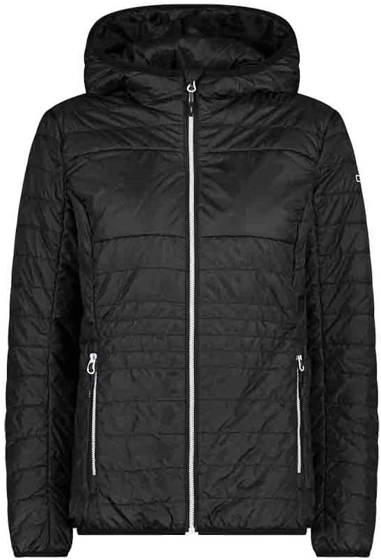 CMP Damen Steppjacke 38 Schwarz, 38 Schwarz