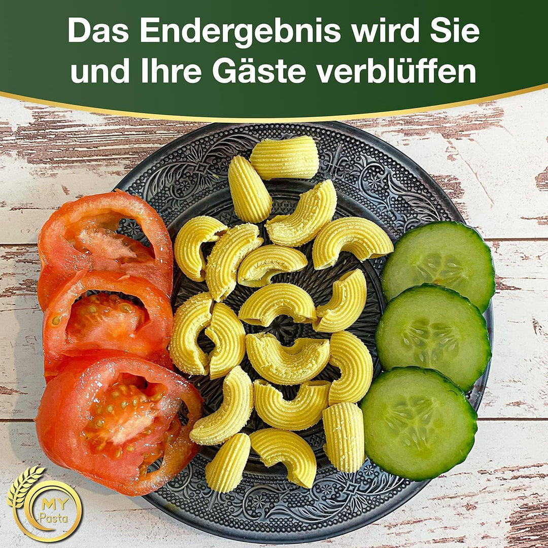 MY PASTA - Elbow Sugo grosse Hörnchen - Zubehör für Pastamaker Pasta Disc kompatibel mit Philips Pas