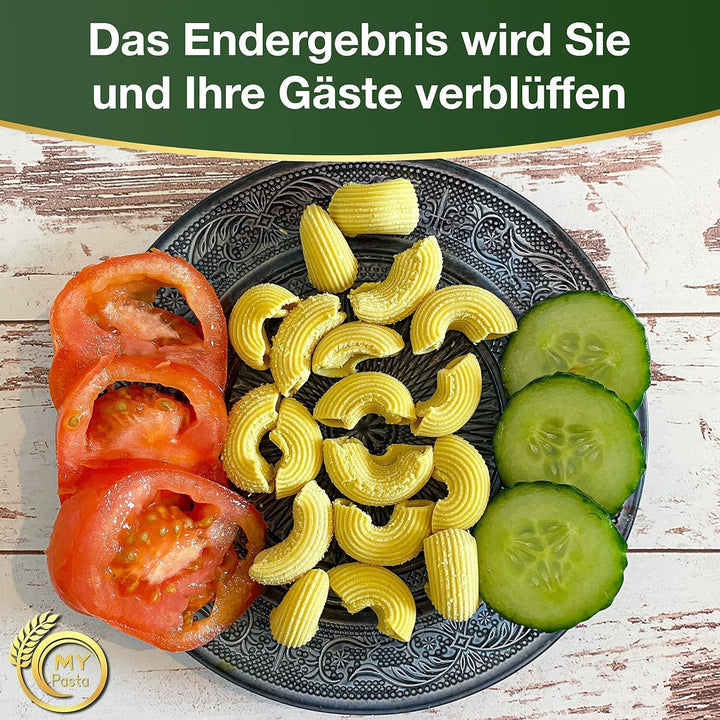 MY PASTA - Elbow Sugo grosse Hörnchen - Zubehör für Pastamaker Pasta Disc kompatibel mit Philips Pas