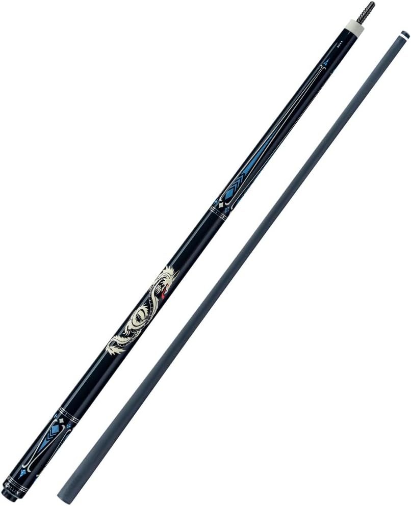 KONLLEN Carbon Fiber Pool Queue Wrapless Dragon Professional (Full Carbon Technology Low Deflection