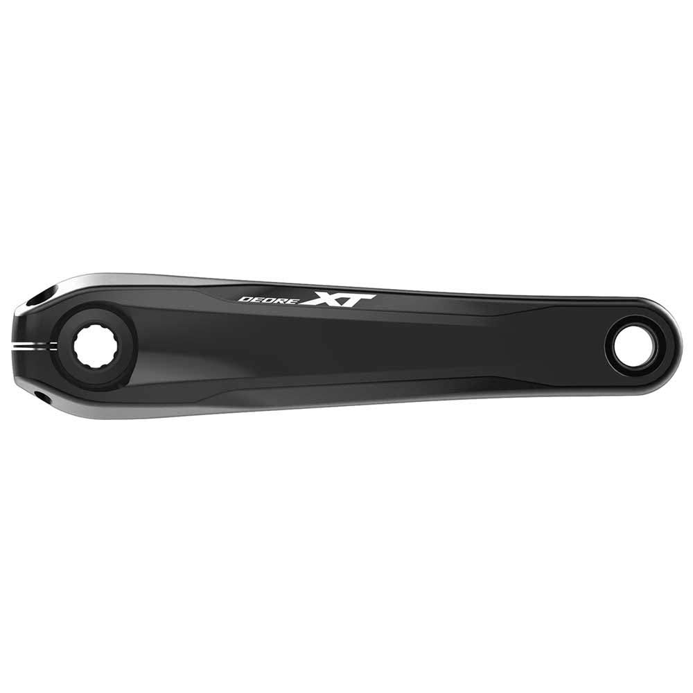 Shimano Steps: Crank Set FCM8150 Deore XT H/tech - Various Sizes Schwarz/Silber 170 mm, Schwarz/Silb