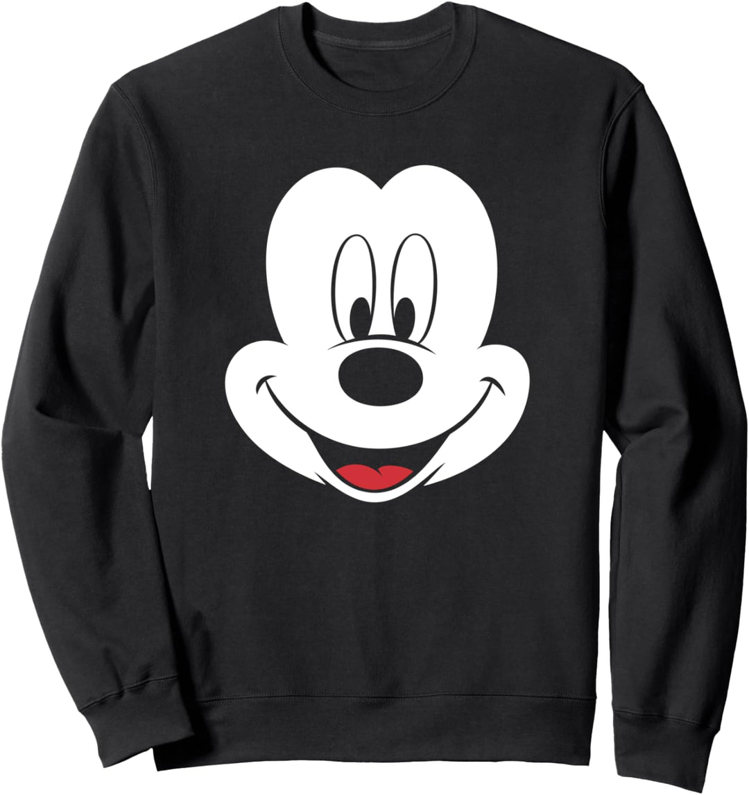 Disney Mickey Mouse Mickey Face Sweatshirt