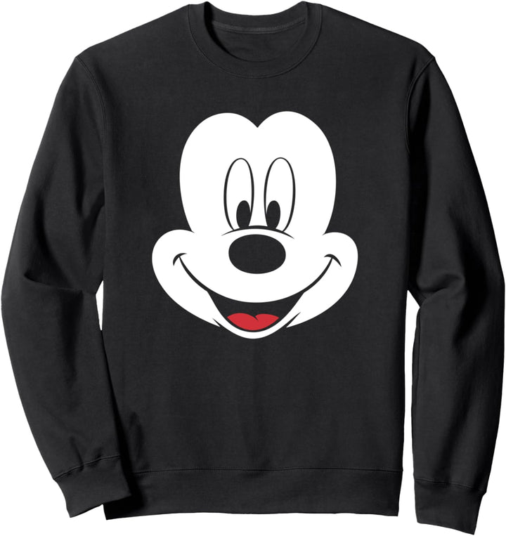 Disney Mickey Mouse Mickey Face Sweatshirt