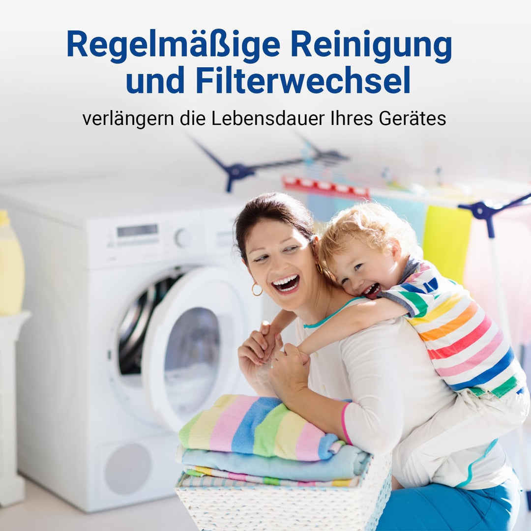 VIOKS Filtertasche Flusensieb Ersatz für Bosch Siemеns 650474 00650474 Sieb Filter - Flusenfilter In