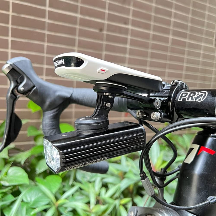 Cestbon Fronthalterung, kompatibel mit Garmin Edge Wahoo Elemnt Bryton Stages Hammerhead, verstellba