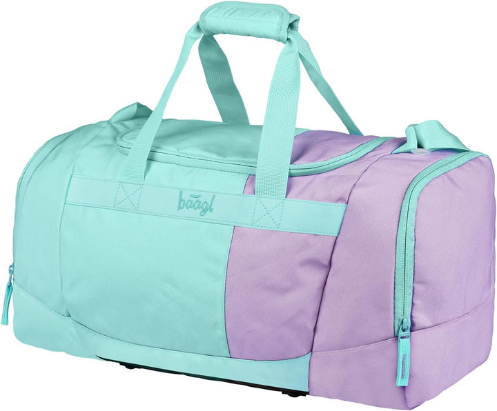 Baagl Schulrucksack Set Jungen Mädchen Teenager 5 Teilig, (Skateboard Rucksack Skate MAX, Mäppchen,