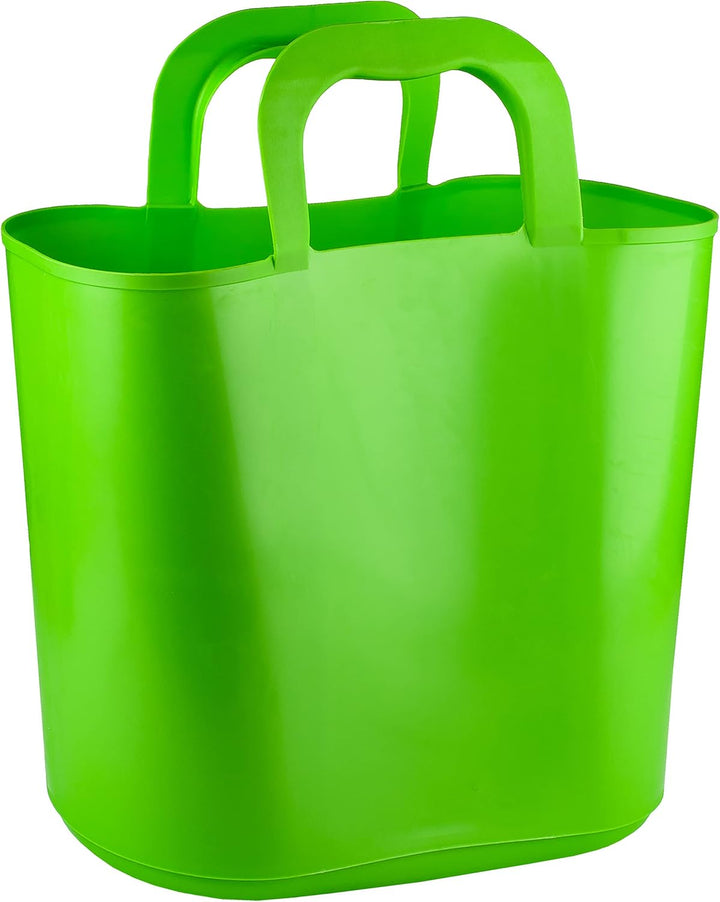 2 Stück Flexi & flexibel Modell + Farbwahl XL grosse - biegbare - Einkaufskörbe/Pflanztasche mit Hen