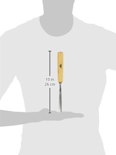Stubai Stechbeitel lang poliert, Form 4, 10 mm, 550410