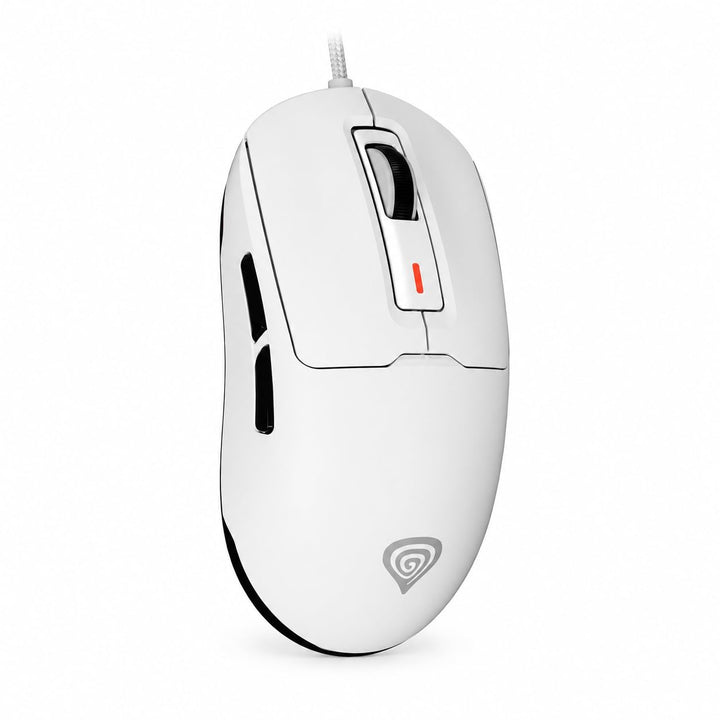 Genesis Krypton 660 Gaming Maus kabelgebunden Weiss, 12000 DPI USB Gaming Mouse, PixArt PAW3327, 49g