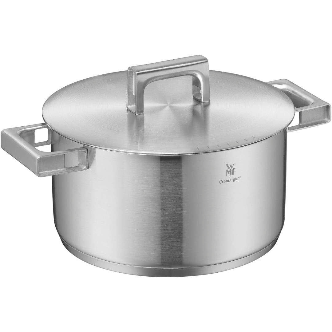 WMF Ultimate Cool Kochtopf gross 24 cm, Edelstahldeckel, Fleischtopf Induktion 5,7l, Cromargan Edels