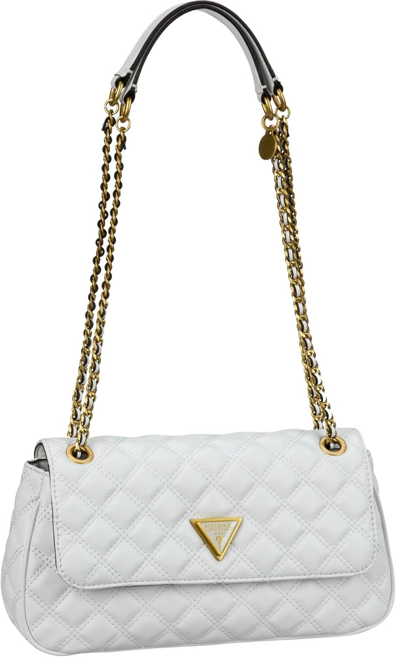 GUESS Giully Convertible Crossbody Flap Einheitsgrösse Weiss, Einheitsgrösse Weiss