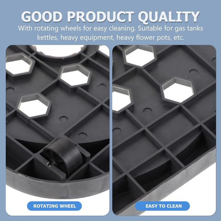 BESTonZON Gasbeh?lter Fach Gasflasche Basis Propan Tank Feste Tablett Unterst¨¹tzung Gas Tank Gas Ta