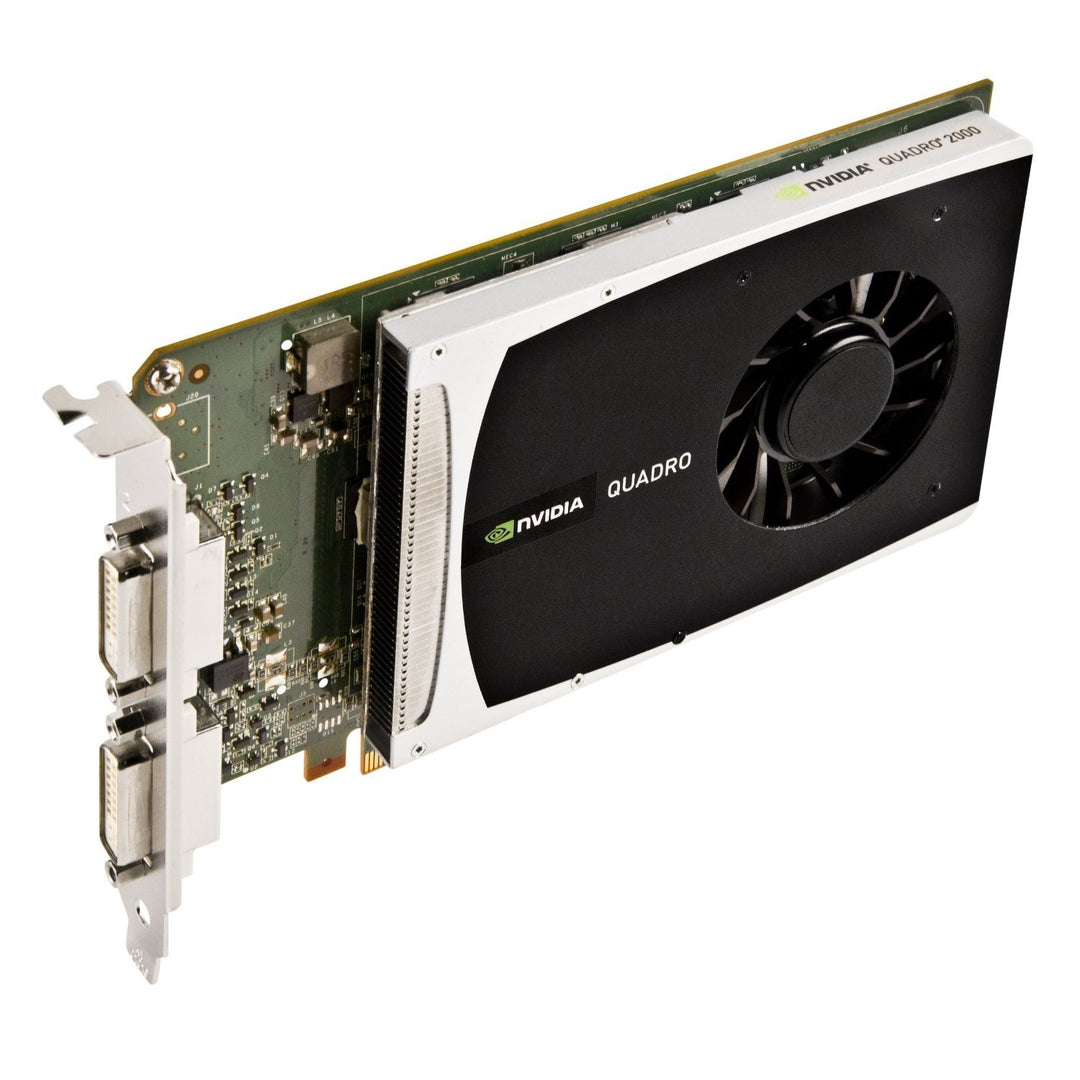 PNY NVIDIA QUADRO K2000 professionelle Grafikkarte 2 GB GDDR5 PCI-Express 2 x DVI + DP (VCQK2000DVI-