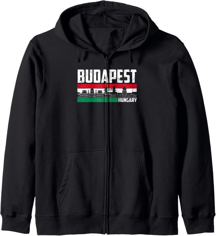 Mein Budapest Skyline Ungarn Heimat Stadt Souvenir Kapuzenjacke