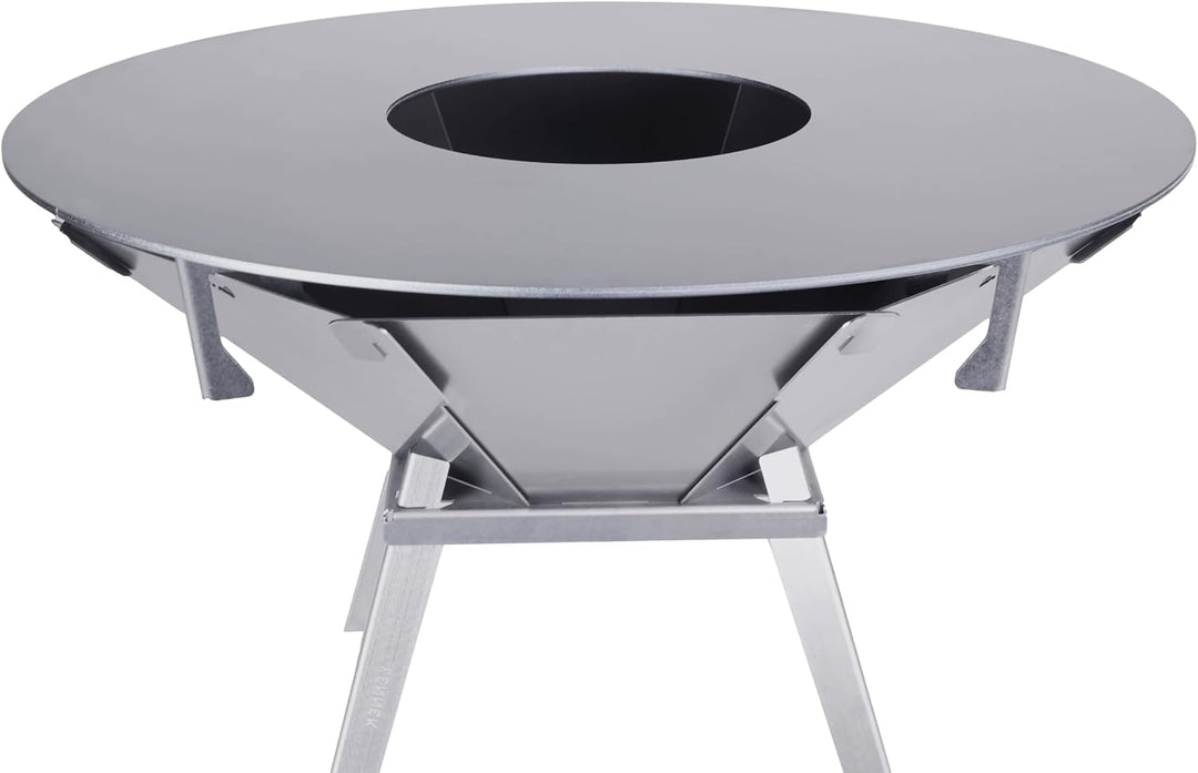 FENNEK Universal Abstandshalter 4er Set für Feuerplatten | Für Feuertonne, Feuerschale &amp; Kugelgrill