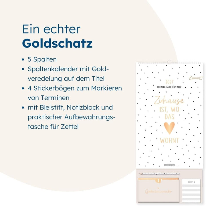 Premium-Familienplaner 2027: Familienplaner, Premium-Familienplaner 2027