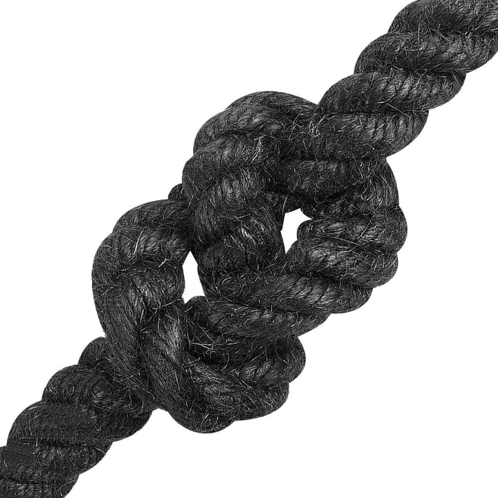 vidaXL Juteseil 14 mm Schwarz 100% Tossa Jute Schwarz 14 mm/50 m, Schwarz 14 mm/ 50 m