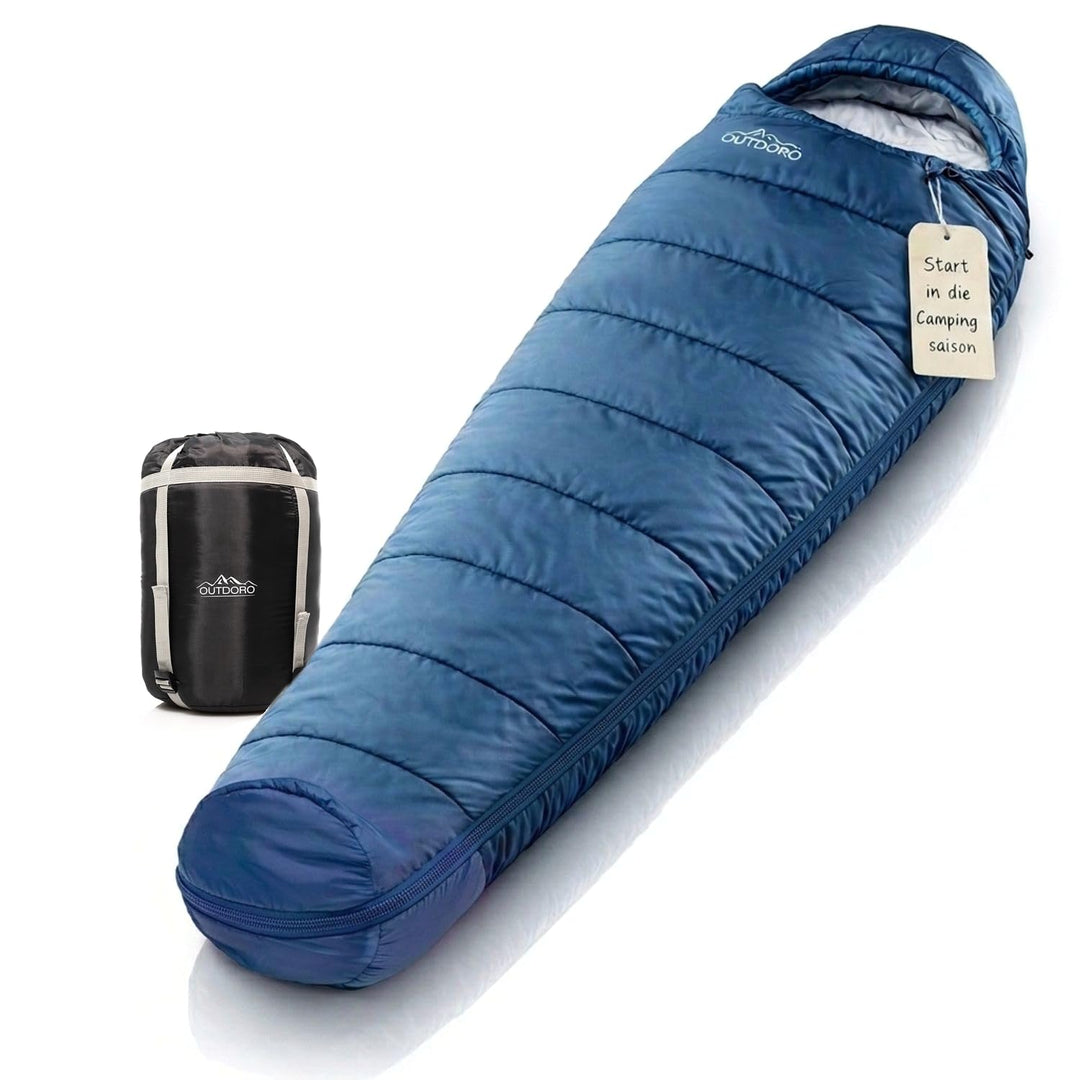 Outdoro Schlafsack 3-4 Jahreszeiten für Erwachsene Damen & Herren | Outdoor & Camping, Frühling, Her